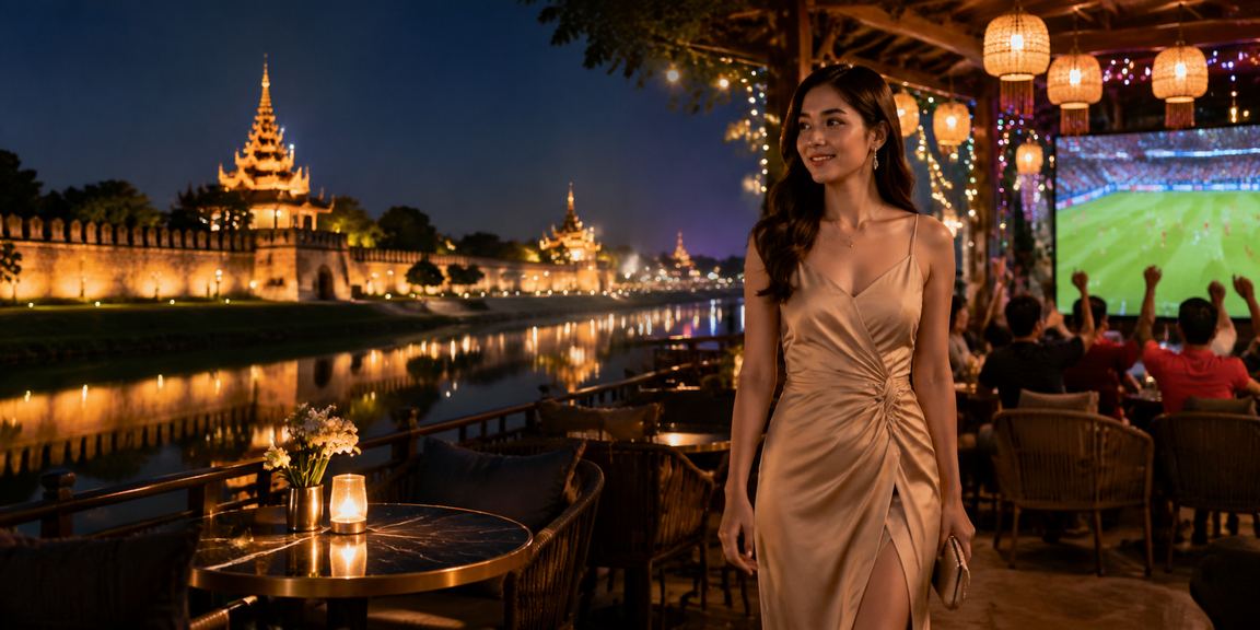 မန္တလေး ညကာလ ဘောလုံးလောင်းကစားအပြင်ပန်းပွဲ